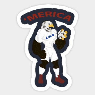 USMNT Eagle Sticker